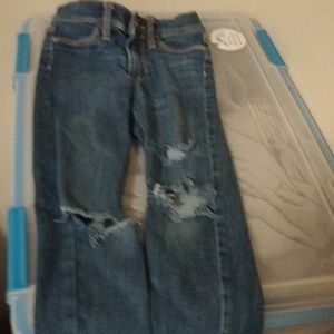 Little girls size 6 old navy ballerina jegging